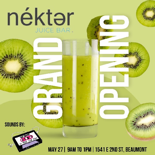 Nekter Juice Bar Grand Opening - Southern California Retail DJ