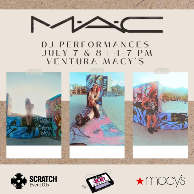 MAC Cosmetics Macy's - Ventura Corporate DJ