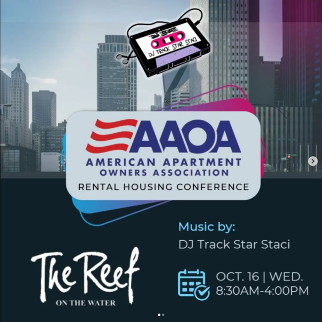 Apartment Owner Association Conference - Long Beach Corporate DJ 7