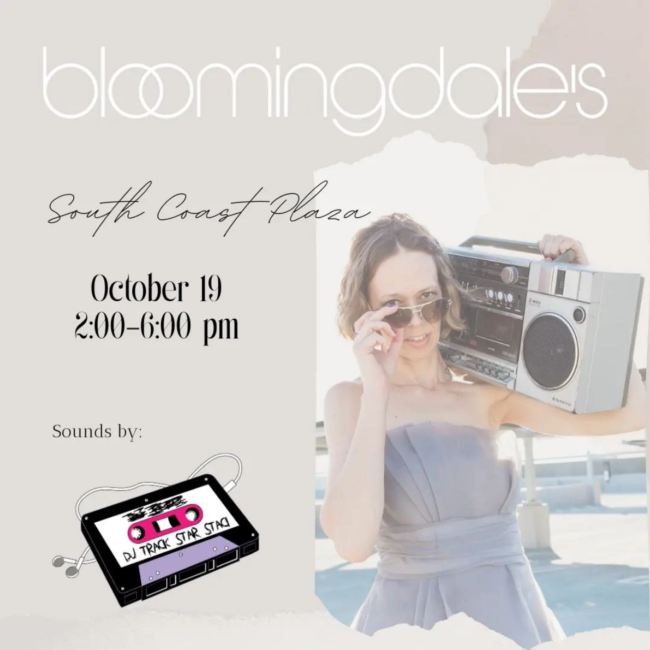 Costa Mesa Corporate DJ - Bloomingdales Retail DJ 2