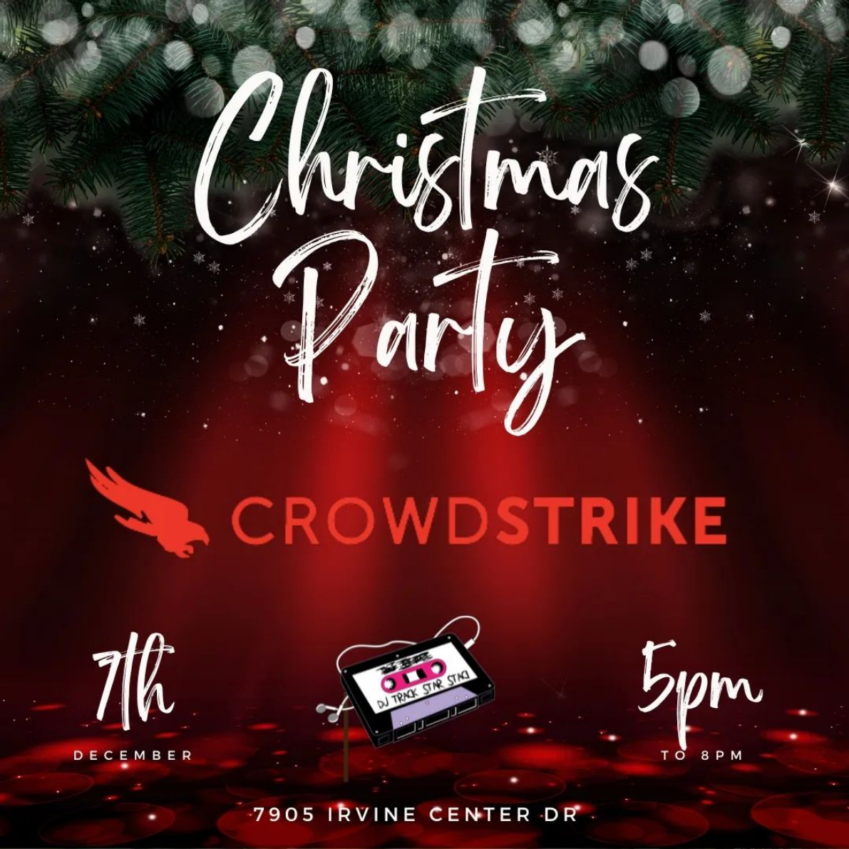 Crowdstrike Holiday Party - Irvine Corporate DJ