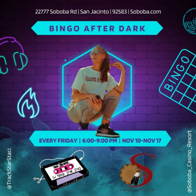 Soboba Casino Bingo After Dark - Hemet Corporate DJ 1